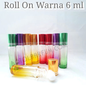 Botol Parfum Rollon Colorful 6 ml